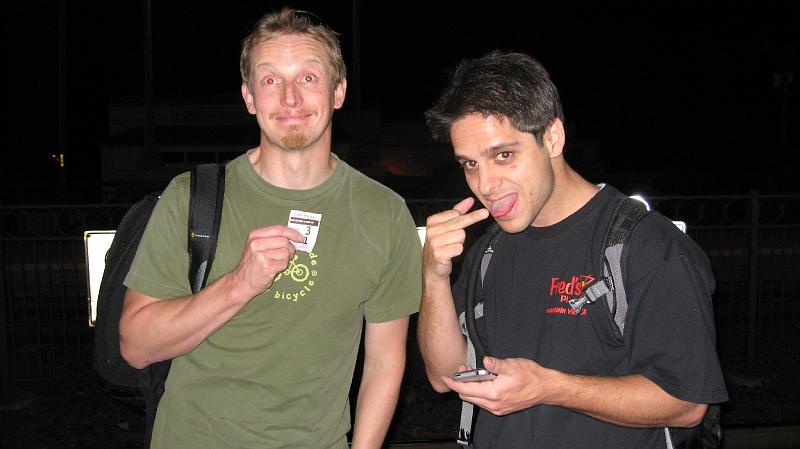 IMG_0646.JPG - Mark has a ticket, But Tony has an I-Phone!