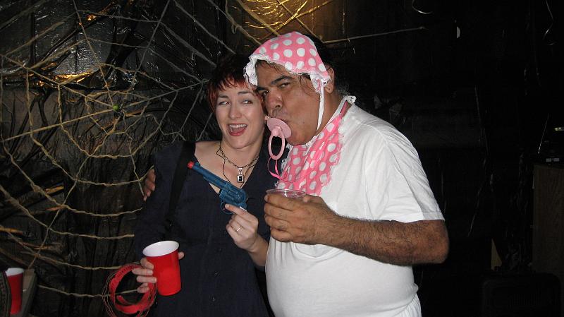 IMG_0561.JPG - Yes, that is a giant pacifier in Robert's mouth...